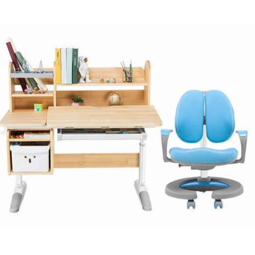 desk and chair set with Melamine Finish